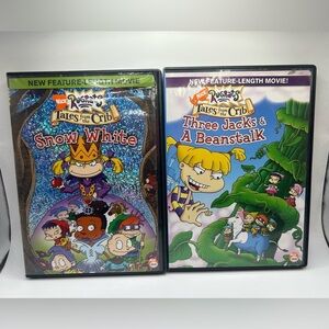 Rugrats, 2 dvds, working and tested, Nickelodeon, cartoon, kids movies